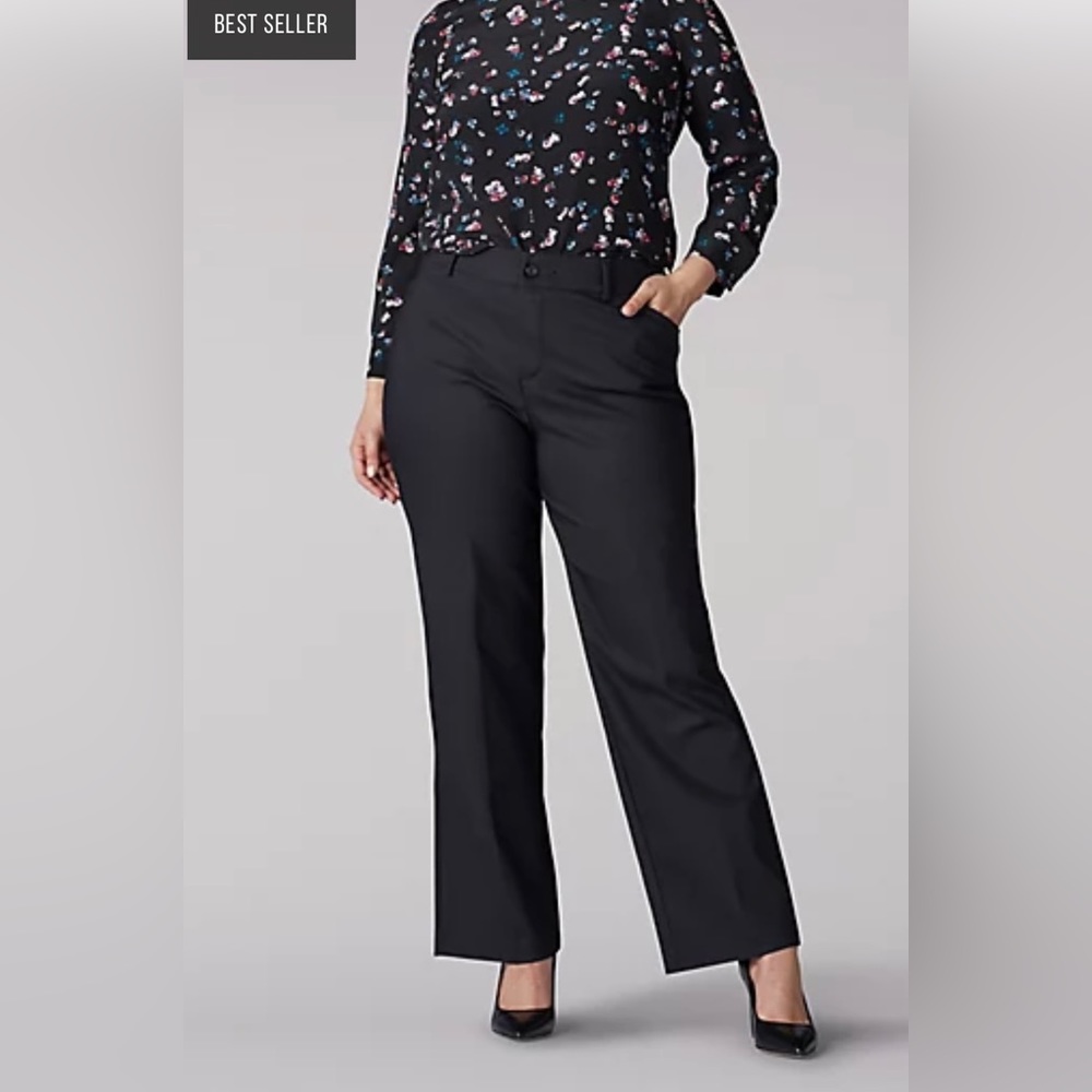 Lee Flex Motion straight leg trousers size 28w